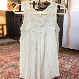 Light Sage Spense Sleeveless Top
